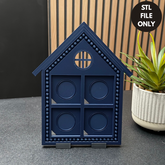 Boho Home Frame Design - STL File