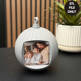 3D Ornament Ball Design - STL File