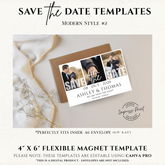 Save the Date Flexible Templates- Modern Style #2