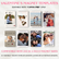 16 Valentine's Day Rectangle (2x3/2.5x3.5) Fridge Magnet Template Designs