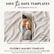 Save the Date Flexible Templates- Photobooth Style #1B