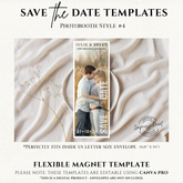 Save the Date Flexible Templates- Photobooth Style #4B