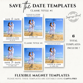 Save the Date Flexible Templates- Classic Style #1