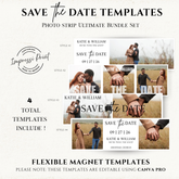 Save the Date - Photo Strip Ultimate Bundle Set #1-4
