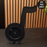 Music Note Frame Design - STL File